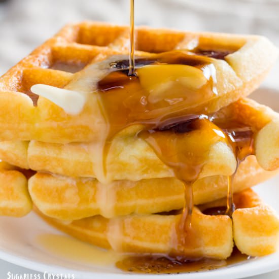 Keto Waffles - Recipe photo by sugarlesscrystals