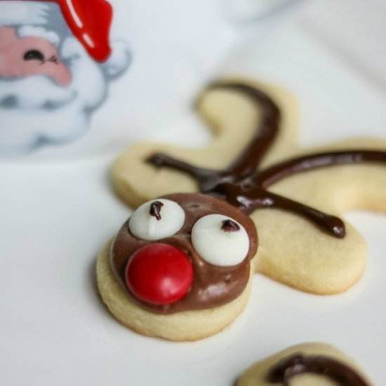 Reindeer Cookies - Recipe photo by amindfullmom