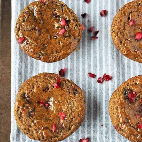 Cranberry Orange Paleo Muffins - Recipe photo by sweetrusticbakes