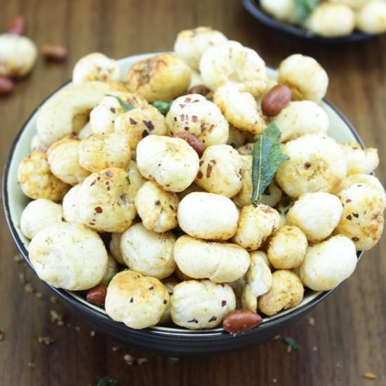 Roasted Foxnuts - Recipe photo by My Culinary Expressions