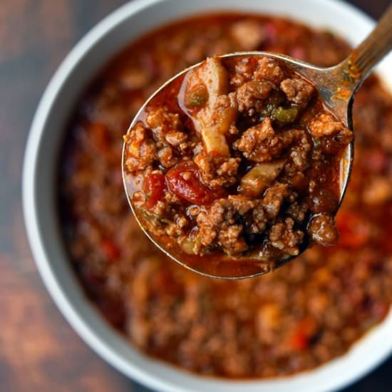 Instant Pot Chili con Canada - Recipe photo by goodnomshoney