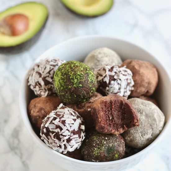 Customizable Avocado Truffles - Recipe photo by cheerfulchoices