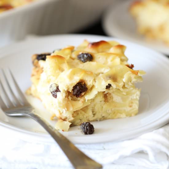 Sweet Noodle Kugel - Recipe photo by bellyfull
