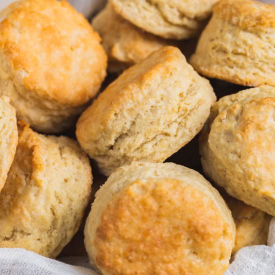 Vegan Buttermilk Biscuits - Recipe photo by sweetsimplevegan