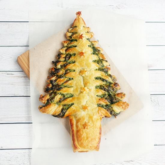 Christmas spinach tree - Recipe photo by Italian Chips