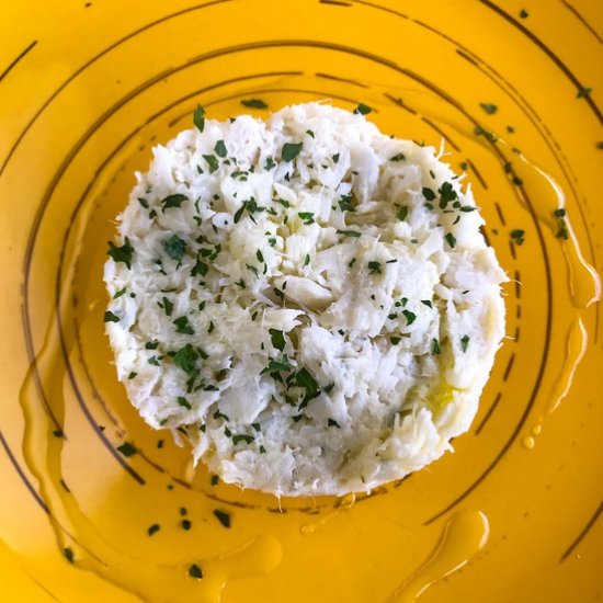 Creamed codfish - Recipe photo by Italian Chips