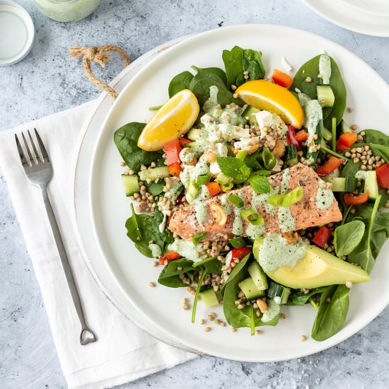 Salmon and Buckwheat Salad - Recipe photo by Your Ultimate Menu