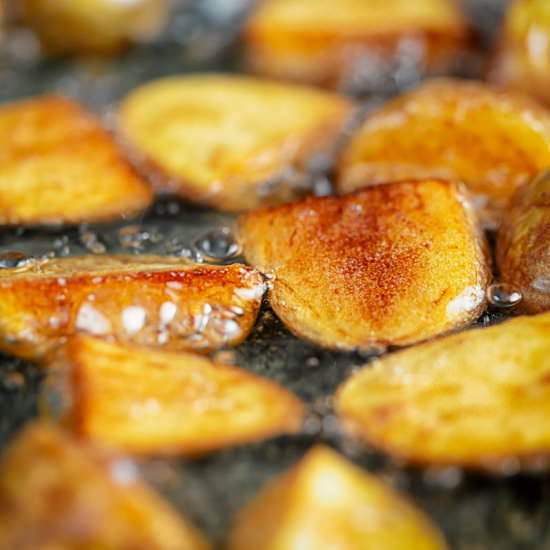 Crispy Fried Potatoes - Recipe photo by Brian Jones