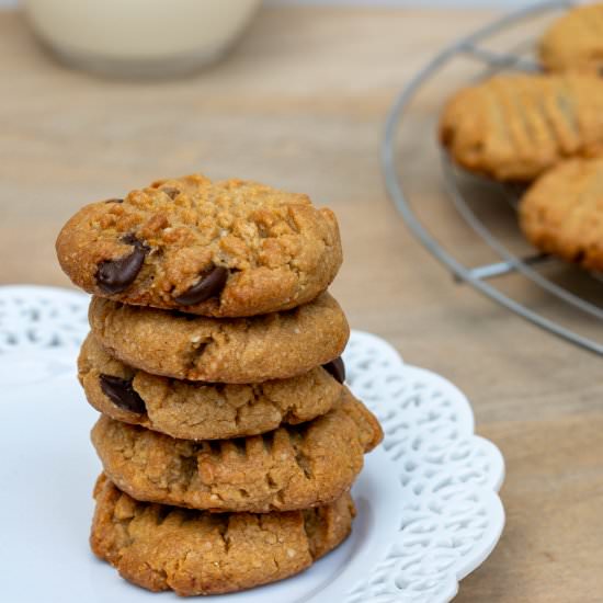 Almond Flour Peanut Butter Cookies - Recipe photo by Chef Molly