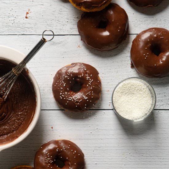 Pumpkin Donuts - Recipe photo by pageandplate