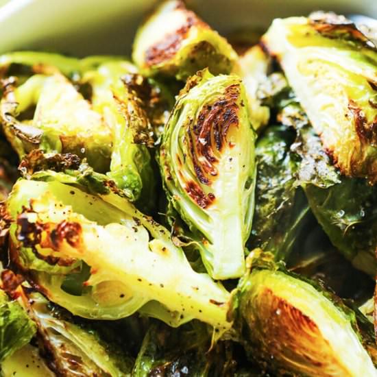 Oven Roasted Brussels Sprouts - Recipe photo by pipandebby