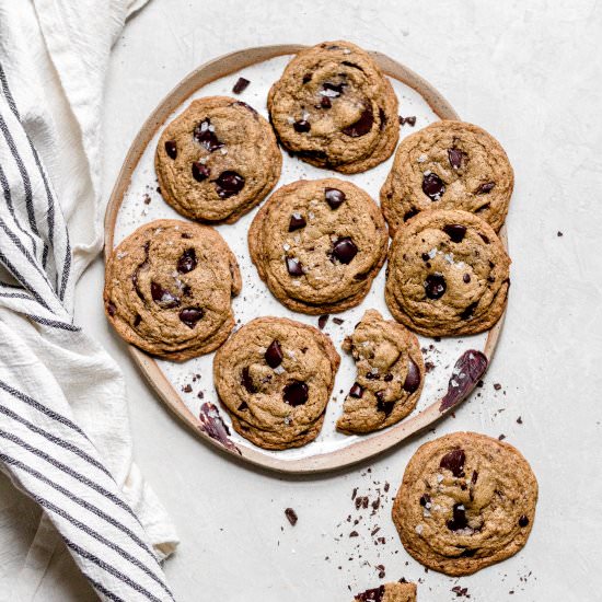 Grain Free Chocolate Chip Cookies - Recipe photo by bakedgreens