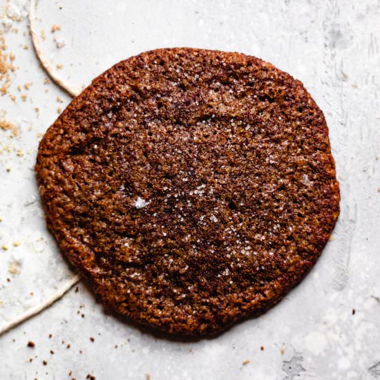 Paleo Ginger Molasses Cookies - Recipe photo by thebananadiaries