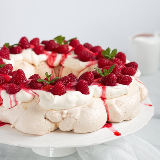 Best Christmas Wreath Pavlova - Recipe photo by thehealthytart