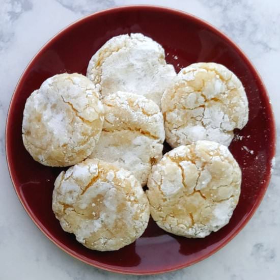 Gooey Butter Cookies (from scratch) - Recipe photo by easyascookies