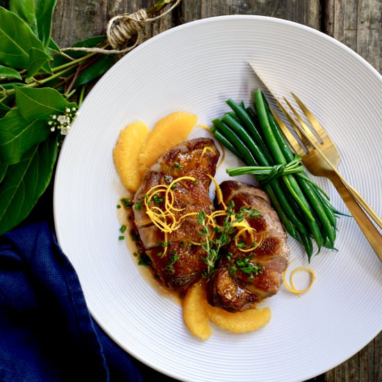 Duck a l'Orange - Recipe photo by simmerandsauce