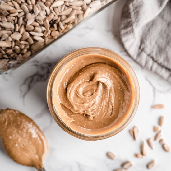Sunflower Seed Butter - Recipe photo by EatPlantily