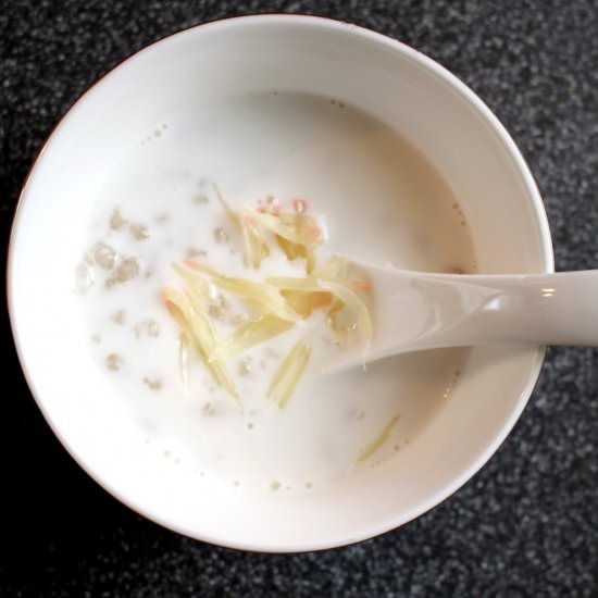 Sai Mai Lou – Sago Soup - Recipe photo by Pane-Bistecca