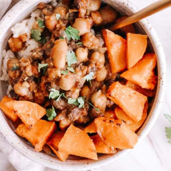 Easy Three Bean Chili - Recipe photo by dayslikelaura