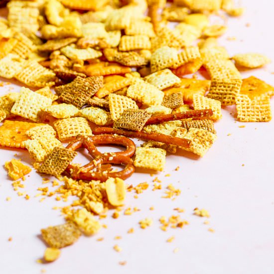 Curry Spiced Party Chex Mix - Recipe photo by SprinklesandSeaSalt