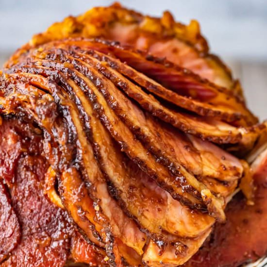 Brown Sugar Pineapple Ham! - Recipe photo by the cookie rookie