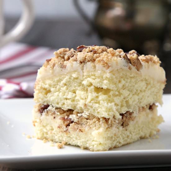 Butter Crunch Cake - Recipe photo by snappygourmet