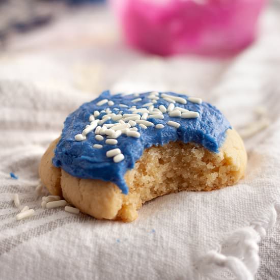 Vegan Lofthouse Sugar Cookies - Recipe photo by plant.well
