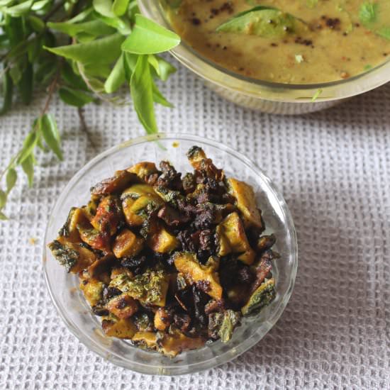 Bittergourd fry - Recipe photo by cbefoodblogger