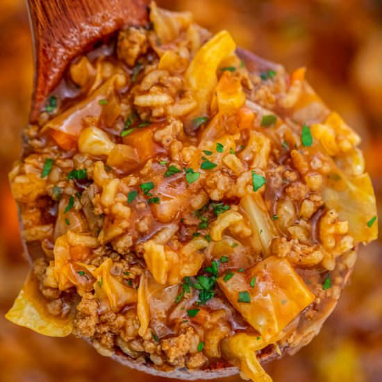 Cabbage Roll Soup - Recipe photo by peasandpeonies