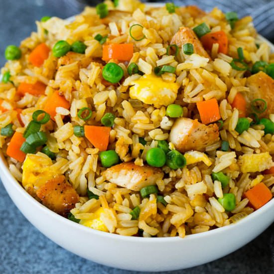 Chicken Fried Rice - Recipe photo by dinneratthezoo