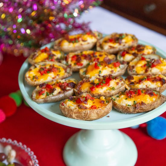 Holiday Potato Skins - Recipe photo by giftofhospitality