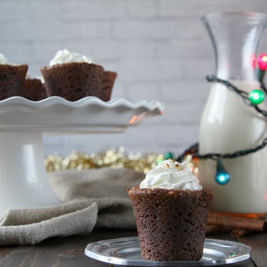 Gingerbread Cookie Cups - Recipe photo by snappygourmet