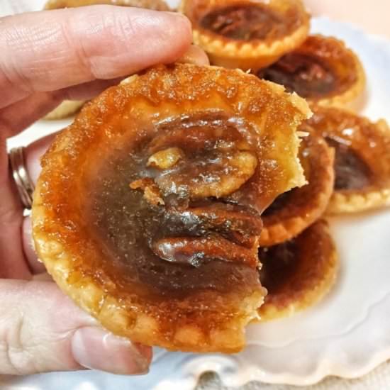 Classic VEGAN Butter Tarts - Recipe photo by Megan Kerry