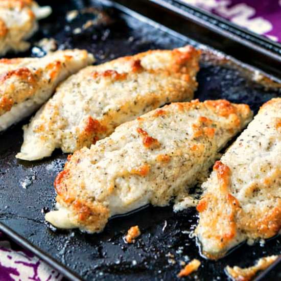 Easy Keto Baked Tilapia in 25 min. - Recipe photo by MyLifeCookbook