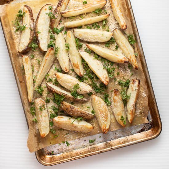 Crispy Oven Baked Fries - Recipe photo by sidewalkshoes