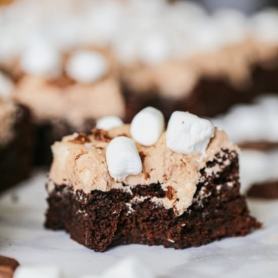 Cocoa Marshmallow Brownies - Recipe photo by thebakingchocolatess