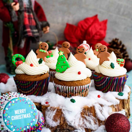 Gingerbread Cupcakes - Recipe photo by pepperdelight