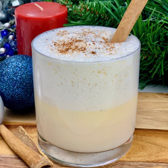 Homemade Eggnog Recipe - Recipe photo by PetersFoodAdventures