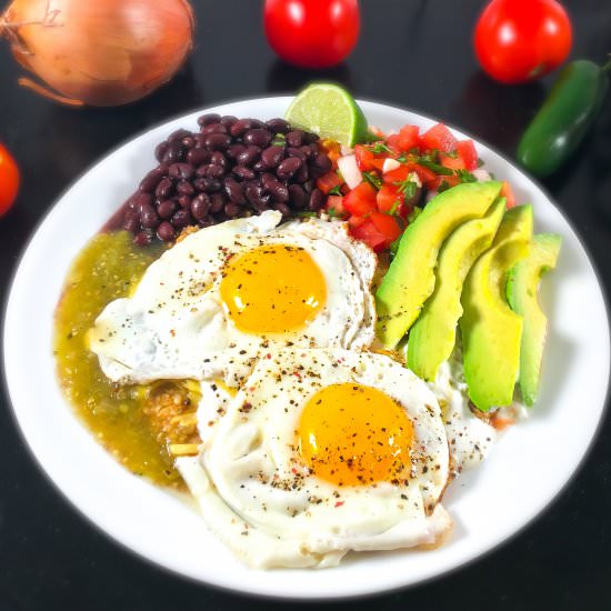Savory Oatmeal Huevos Rancheros - Recipe photo by summeryule.com
