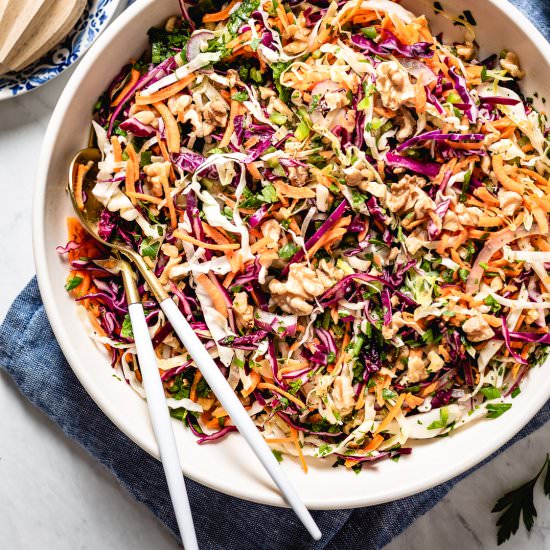 No Mayo Coleslaw - Recipe photo by foolproofliving.com