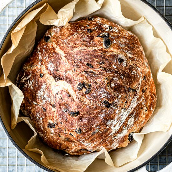 Olive Bread - Recipe photo by foolproofliving.com