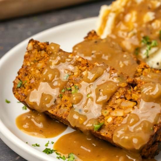 Vegan Nut Roast - Recipe photo by lovingitvegan