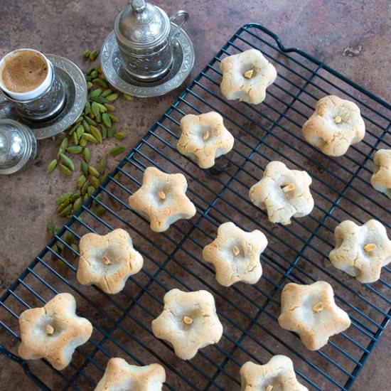 Lawzena (almond cookie) - Recipe photo by ThreeTeasKitchen