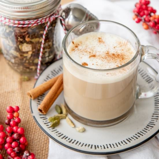 Homemade Chai Tea Mix - Recipe photo by wholefully