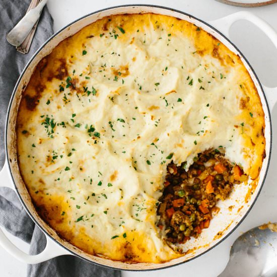 Shepherd's Pie - Recipe photo by Downshiftology