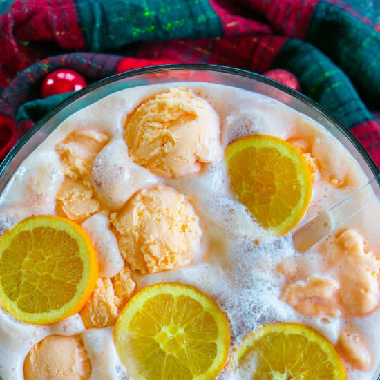 Christmas Punch - Recipe photo by FoodFolksandFun