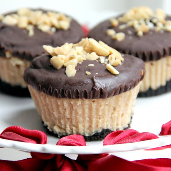 Buckeye Cheesecake - Recipe photo by snappygourmet