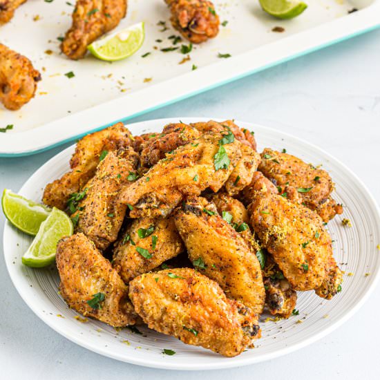 Wingstop Lemon Pepper Wings - Recipe photo by TheRecipeFairy