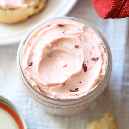 Whipped Cranberry Honey Butter - Recipe photo by bellyfull