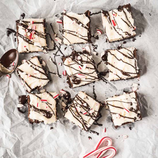 Peppermint Brownies - Recipe photo by foodiegirlchicago